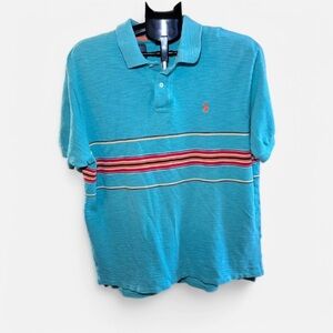 Vintage Polo by Ralph Lauren Men's Blue Polo Shirt